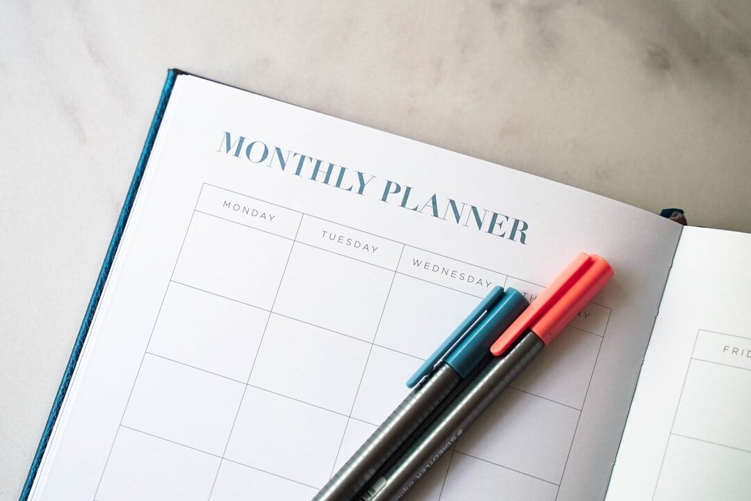 meal planning notebook